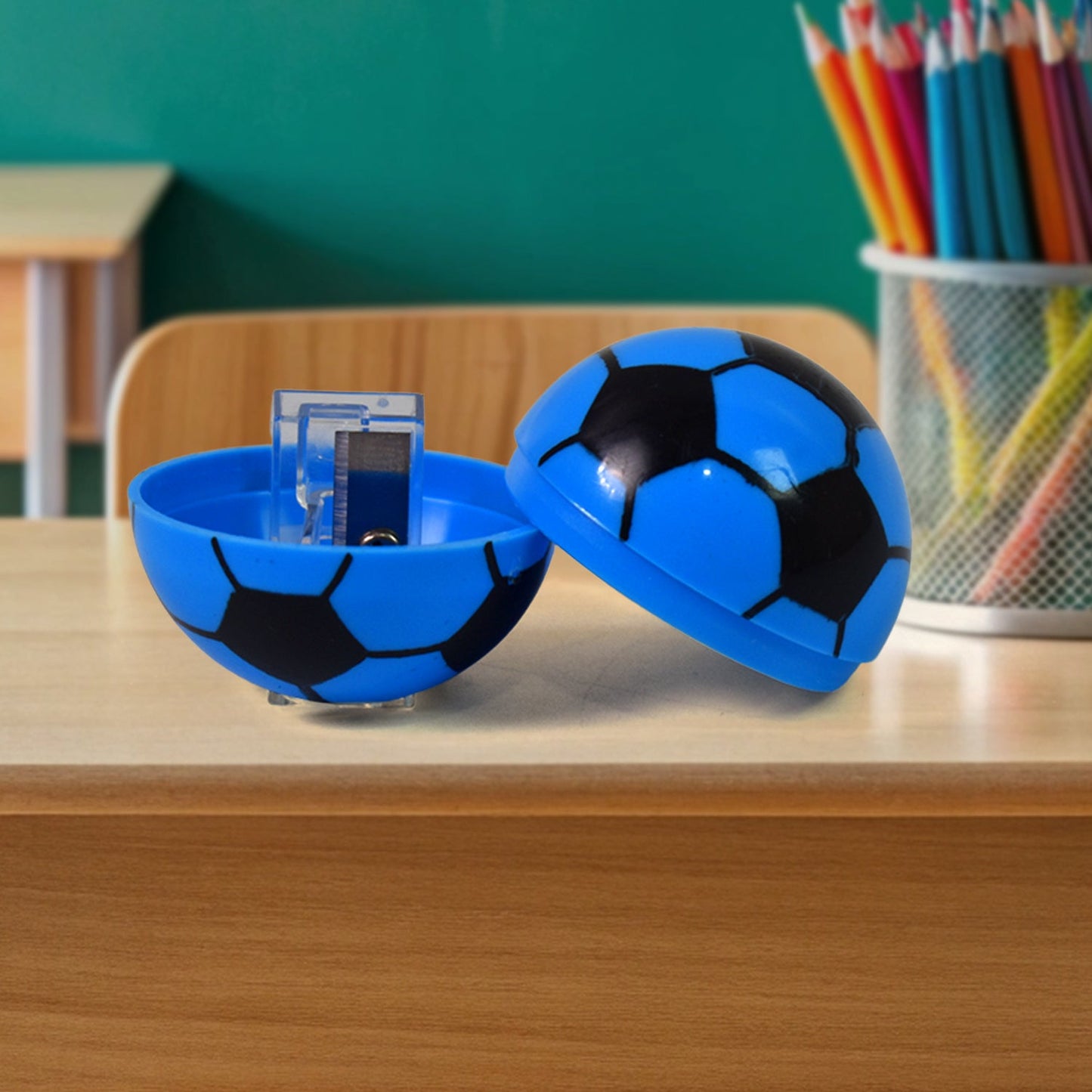 Round Shape Mix Design Pencil Sharpener (1 Pc / Round Shape Mix Design) - mihikart.com Office Products