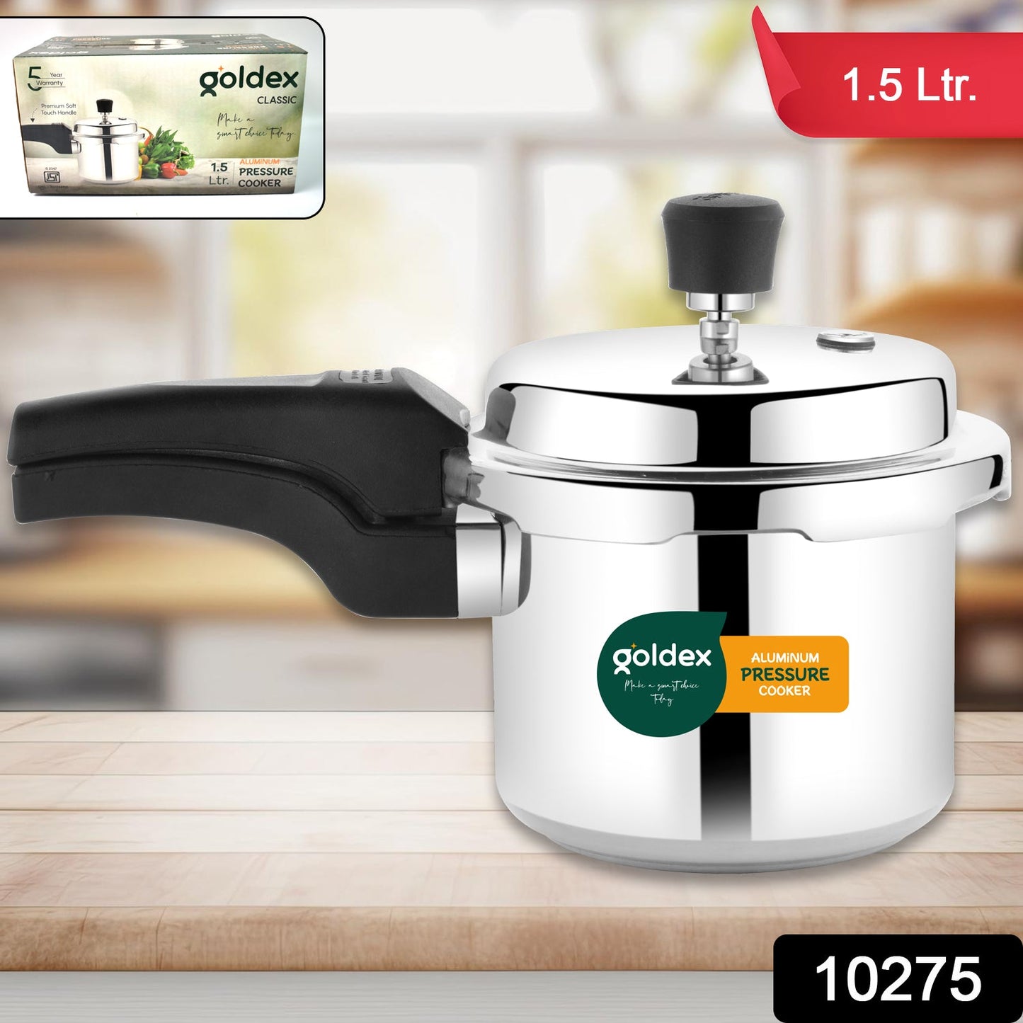 1.5 Ltr Pressure Cookers