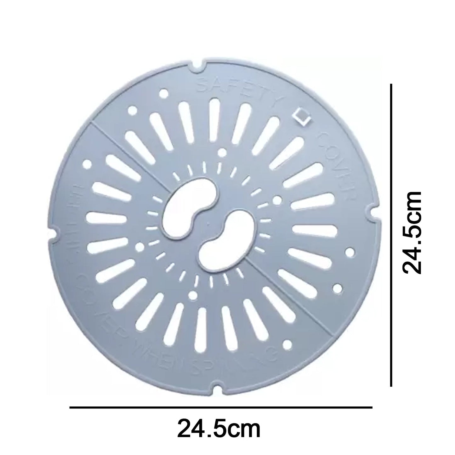 Universal Fit Top Load Semi Automatic Washing Machine Spin Safety Cover / Spinner Cap / Dryer Safety Cover / Lid & Plate (1 pc) Mihikart