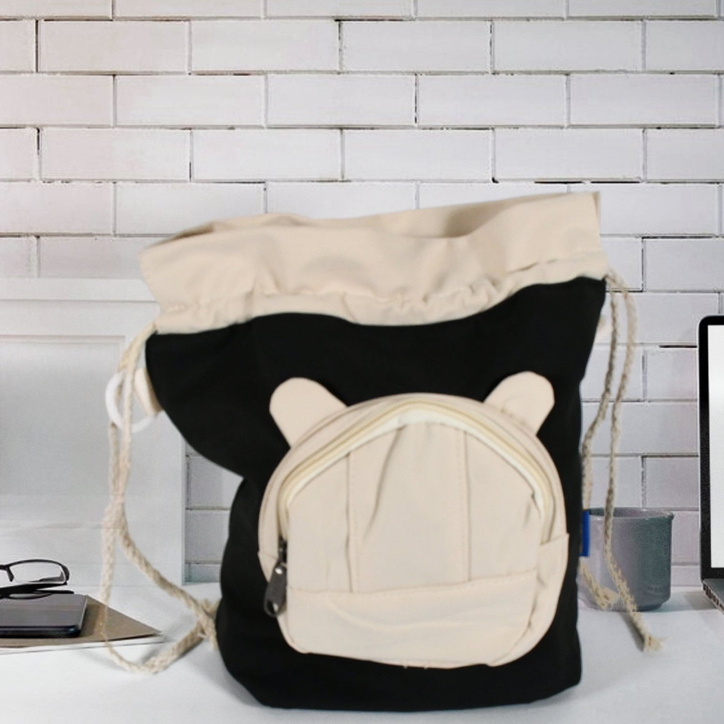 Women's Casual Canvas Handbag Fashion Personality Bag Travel Bag Mihikart
