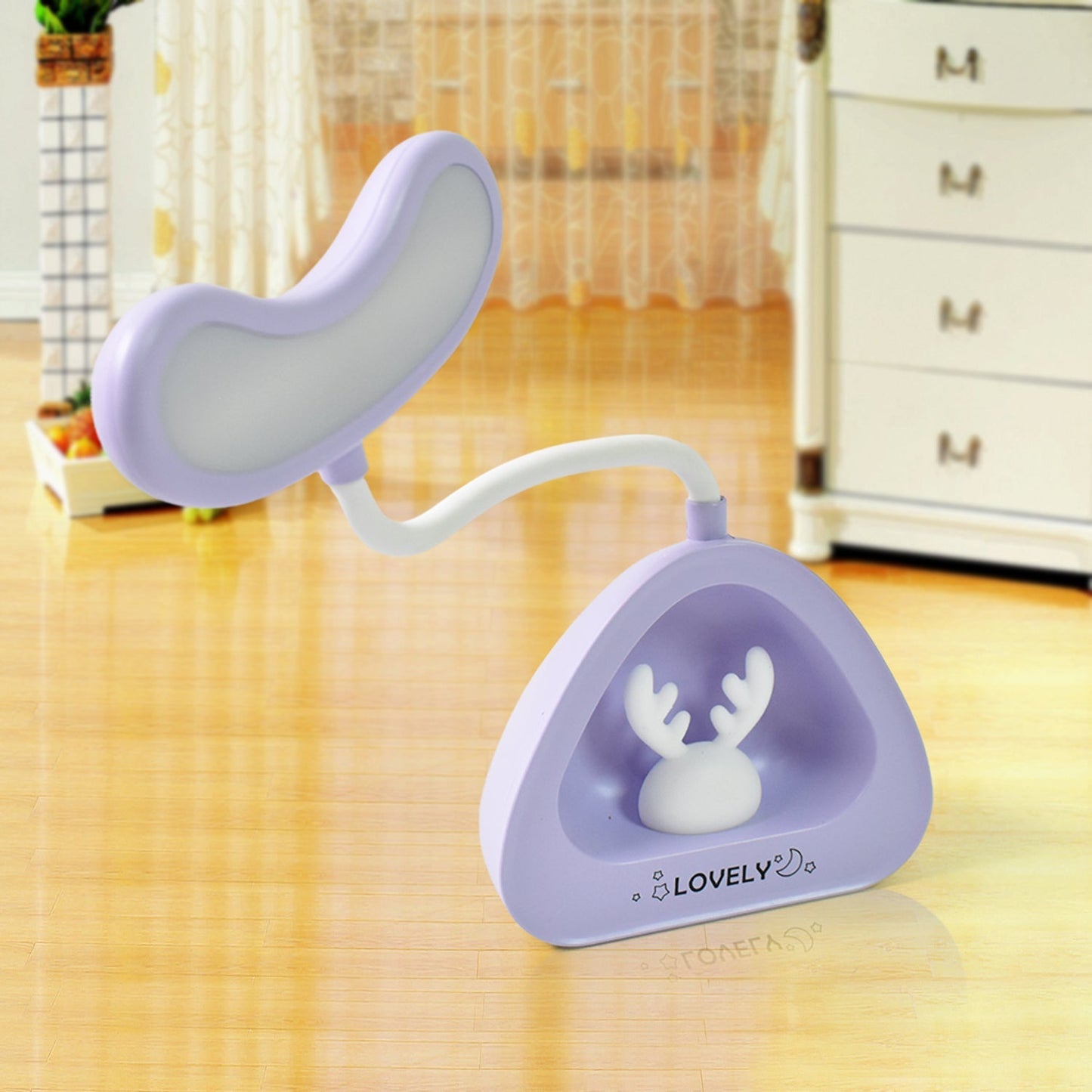 Cute Lovely LED Desk Light, LED Lamps Button Control (1 Pc) Mihikart