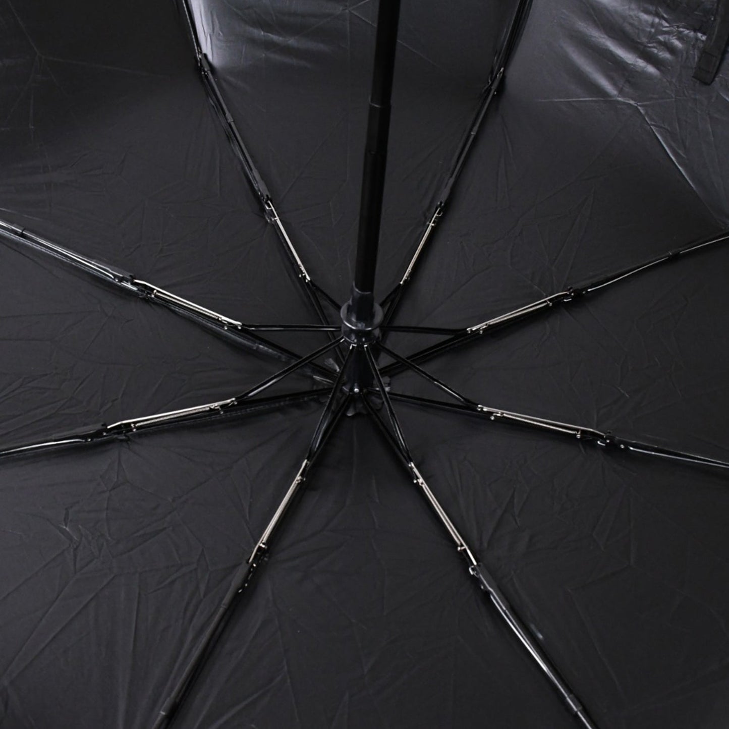 2 Fold Manual Open Umbrella| Windproof, Sunproof & Rainproof with Sturdy Steel Shaft & Wrist Straps | Easy to Hold & Carry | Umbrella for Women, Men & Kids - mihikart.com Health & Personal Care