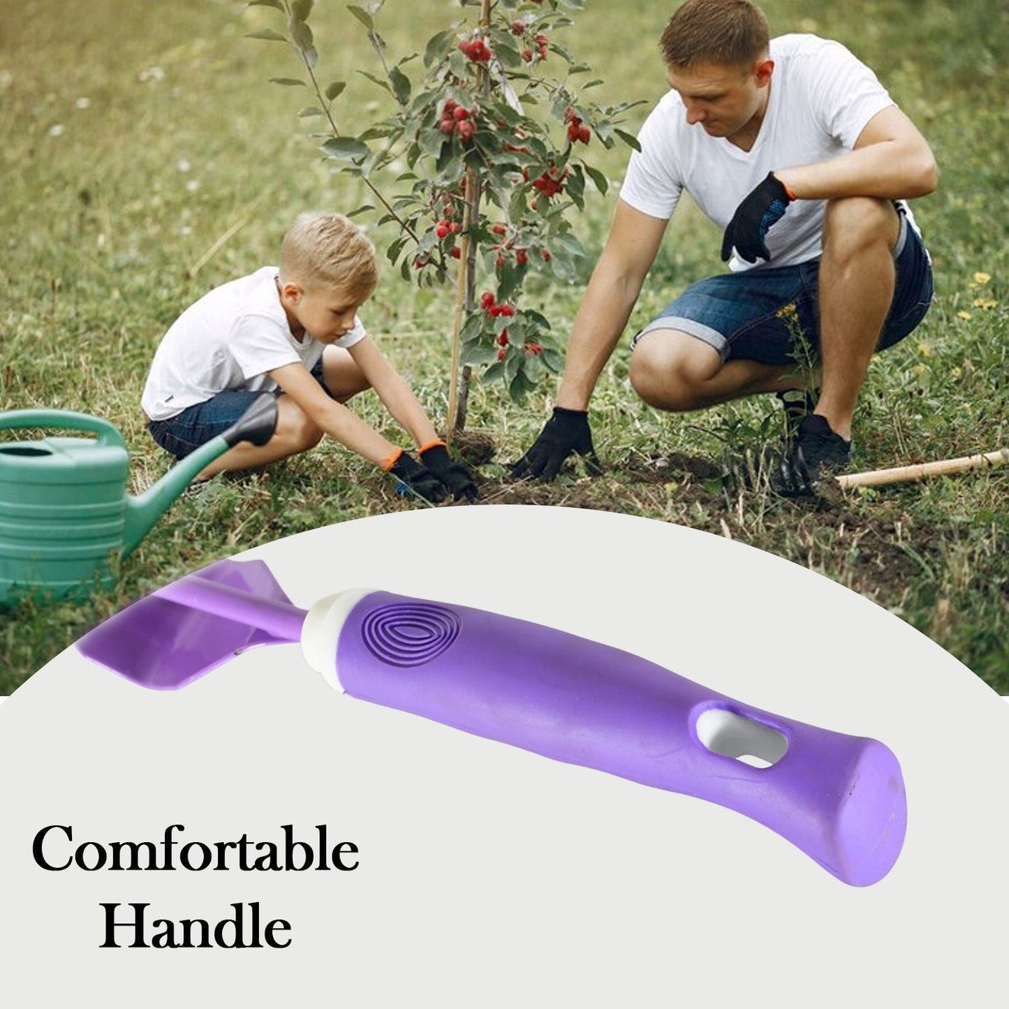 Heavy Duty Garden Tools, Gardening Tools Kit for Home Garden, Indoor and Outdoor Gardening for Plants, Agriculture, and Soil Tools (1 Pc) (5 Different Types Tool) - mihikart.com Garden & Outdoors