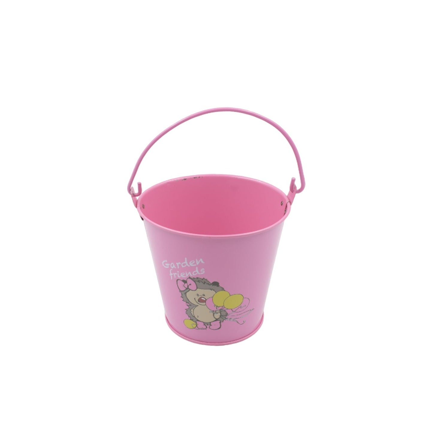 Small Metal Buckets with Handles, Bucket Plant Kids Pot Plant Succulents Metal Flower Bucket Metal Candy Bucket Ice Bucket Bucket Metal Succulent Flower Pot Creativity (1 Pc) Mihikart