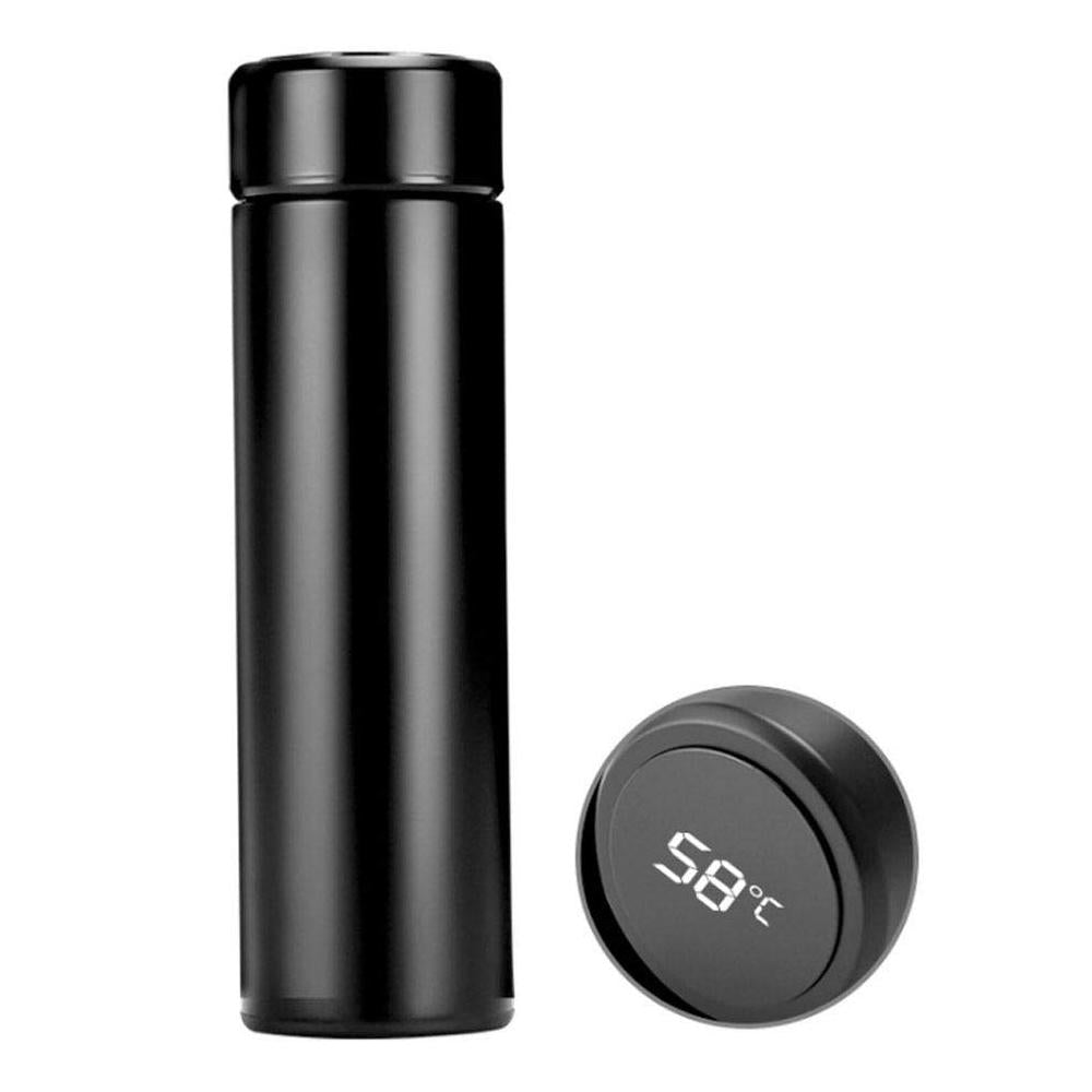 0726 Smart Vacuum Insulated Water Bottle with LED Temperature Display (1 Pc / Multicolor) - mihikart.com Water Bottles