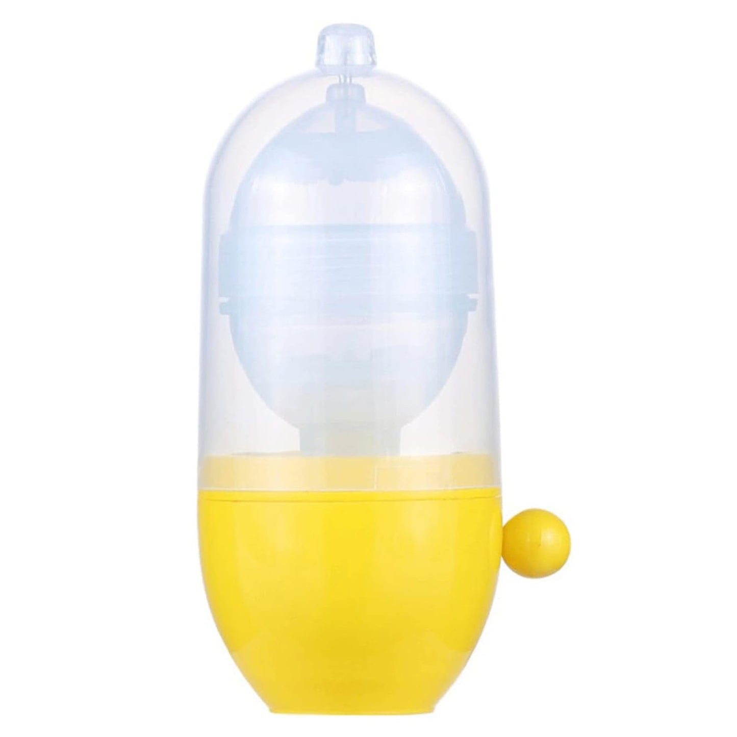 MANUAL EGG PULLER SCRAMBLER HOUSEHOLD WHITE EGG YOLK MIXER KITCHEN TOOL MIX MANUAL SCRAMBLER CONVENIENT WITHOUT BREAKING EGGS. Mihikart