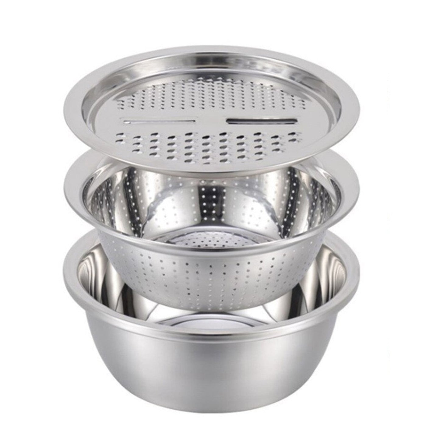 3 in 1 Kitchen Multipurpose Julienne Grater Salad Maker - mihikart.com Home & Kitchen