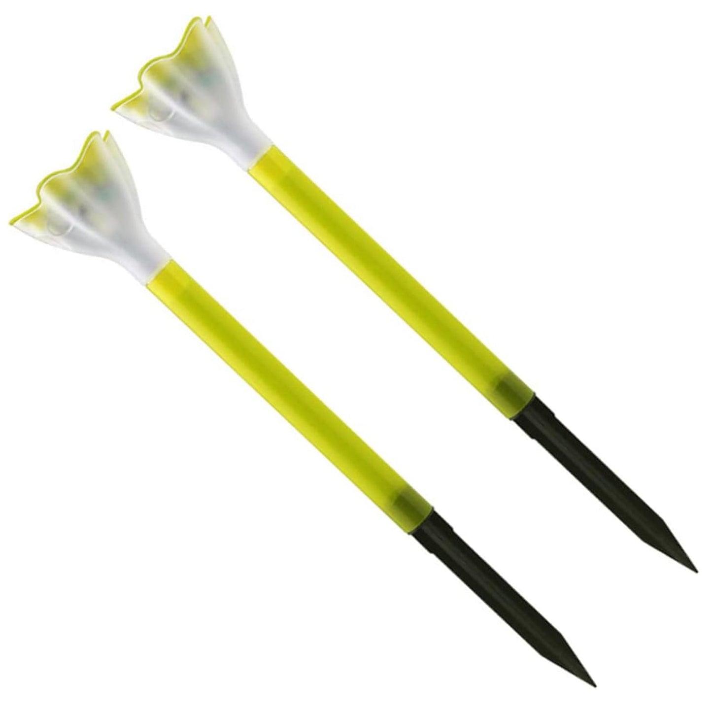 Street Light Solar Flowers Lights Road Light Flower Landscape Light Decorative Yard Lights Solar Lights Garden Stake Flower Lights Solar Landscape Light in Outdoor Spotlight (2 Pc ) Mihikart