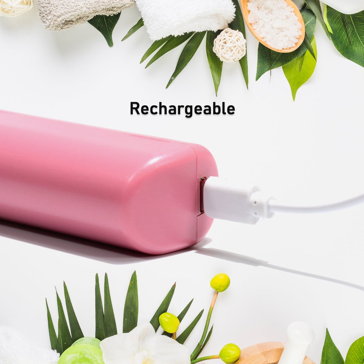 Rechargeable Mini Hair Straightener, Travel Portable USB Charging Cordless Hair Straightener Bursh, Three Temperature Adjustments Flat Iron Comb (1 Pc) - mihikart.com Health & Personal Care