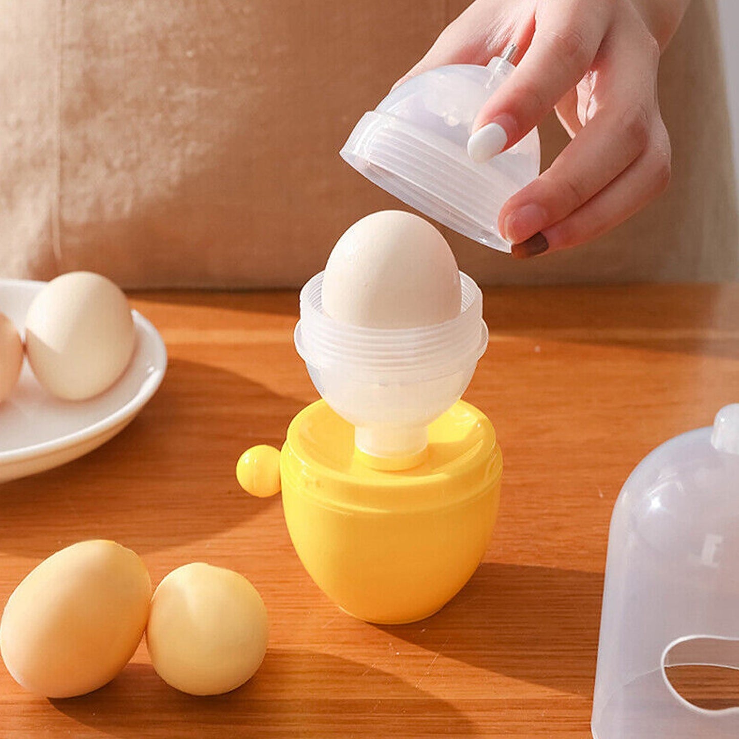MANUAL EGG PULLER SCRAMBLER HOUSEHOLD WHITE EGG YOLK MIXER KITCHEN TOOL MIX MANUAL SCRAMBLER CONVENIENT WITHOUT BREAKING EGGS. Mihikart