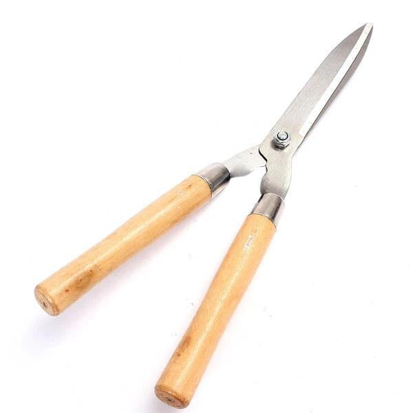 Wooden Handle Hedge Shears, Bush Clipper Mihikart