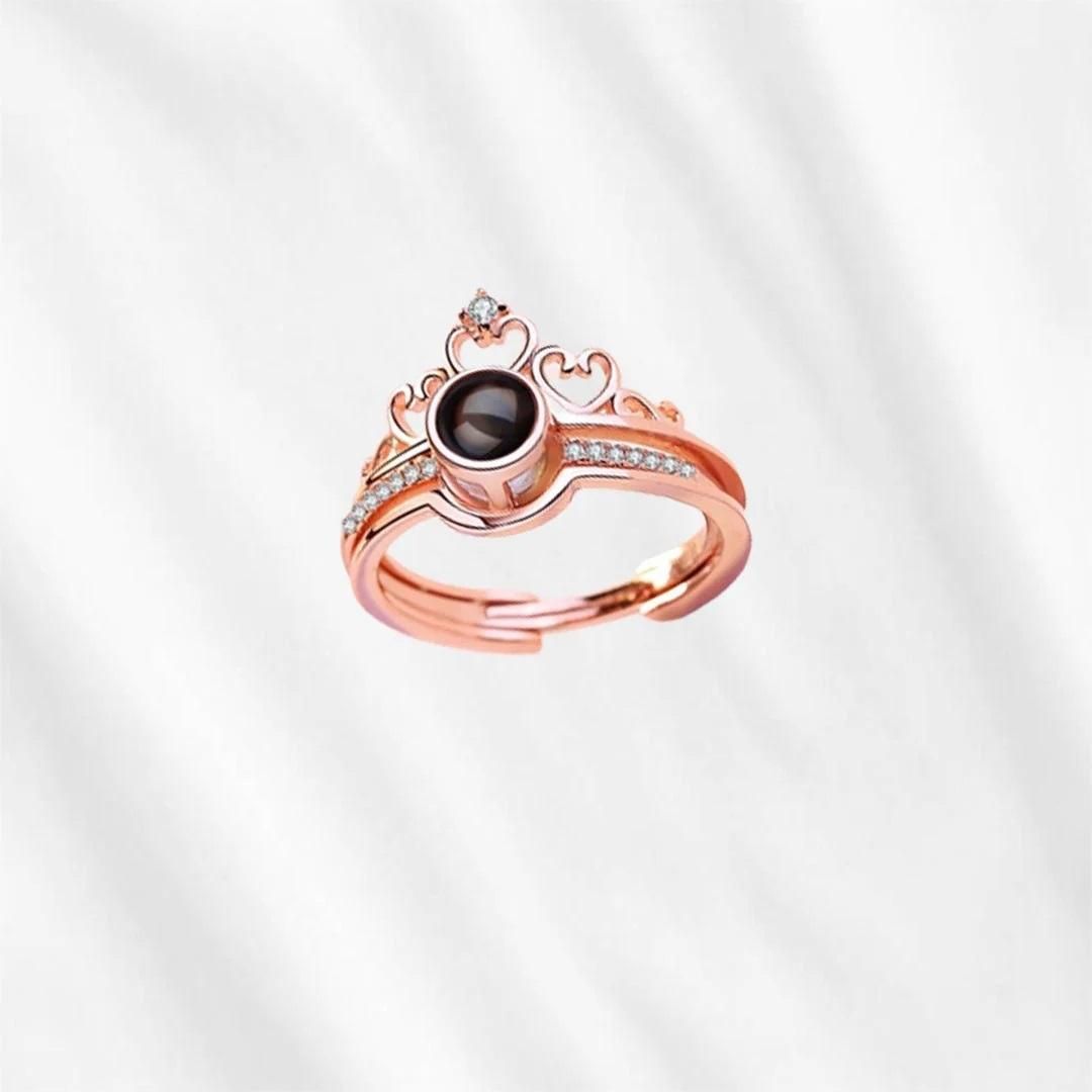 I Love You In 100 Languages Adjustable Ring (Assorted Color) Mihikart-01