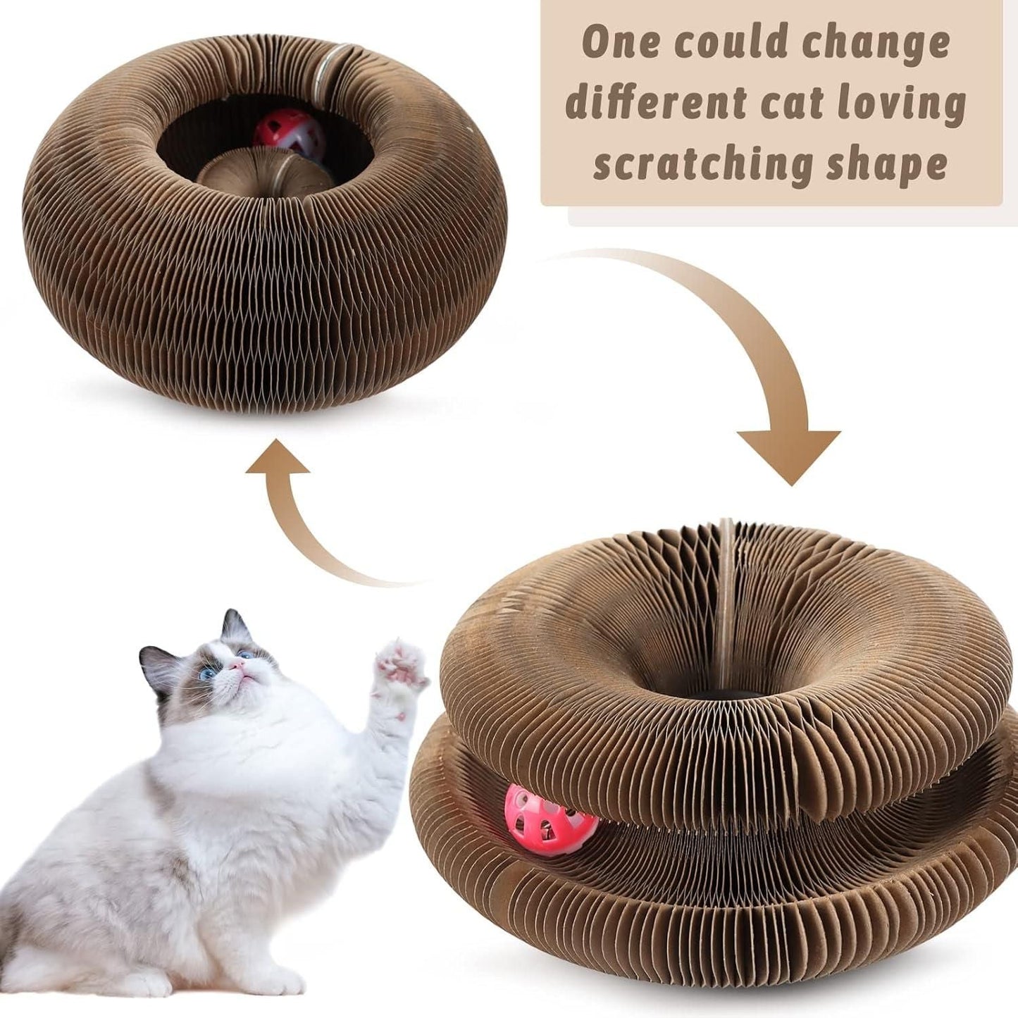 Cat Scratching Board Foldable Cat Scratcher 5bb8c4-09