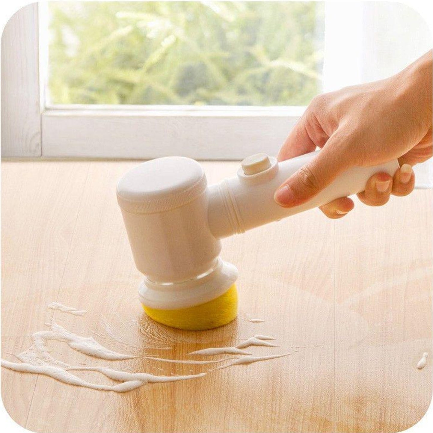 5in1 Home Kitchen Electric Cleaning Brush, Electric Spin Scrubber Mihikart