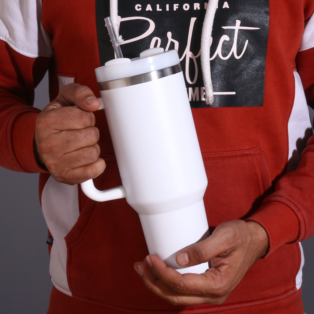 Best 1.2 L Leak‑Proof Insulated Tumbler India – Straw Lid & Handle ✅Trusted Seller