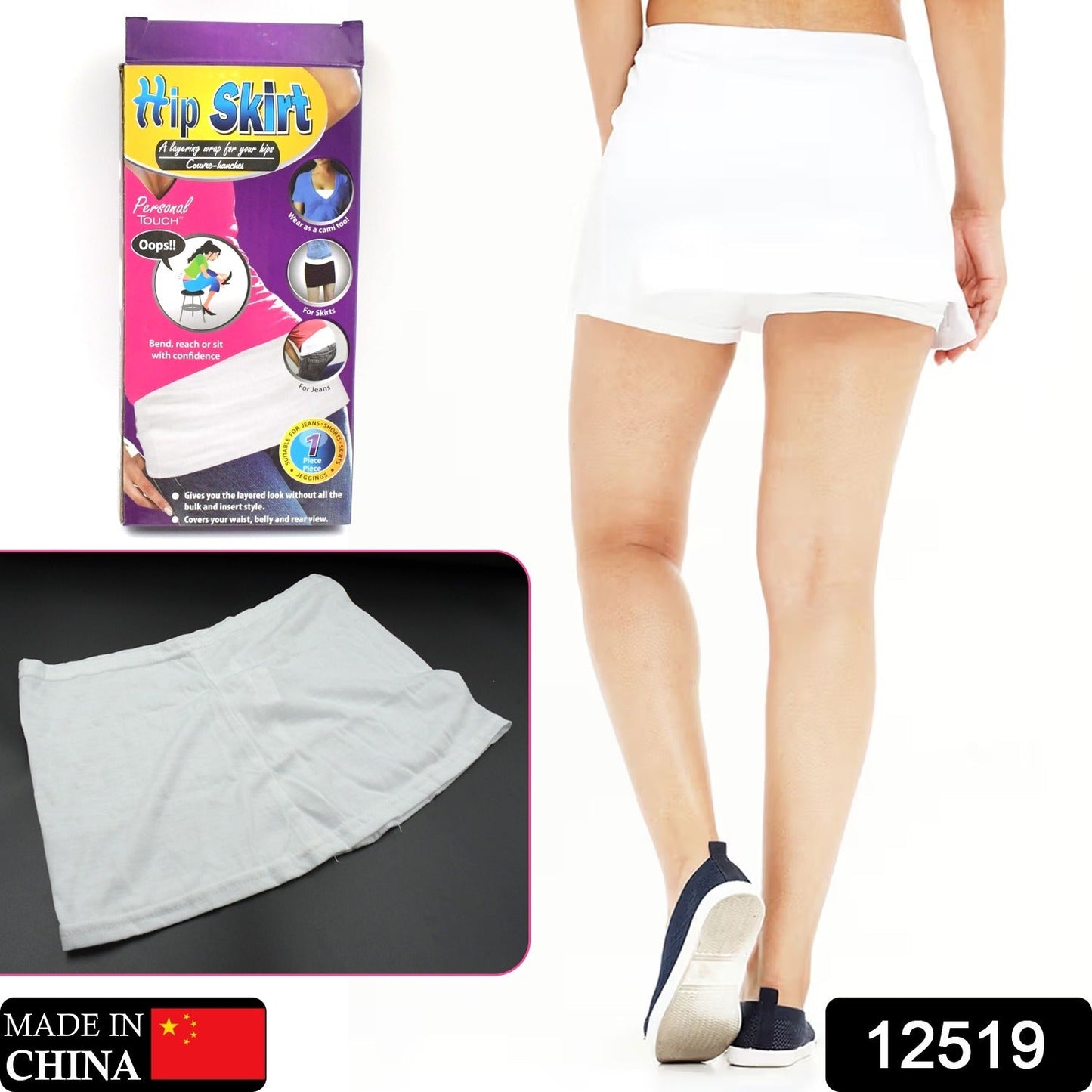 Women's High-Waisted Athletic Skort: Running, Workout, Golf (1 Pc) - mihikart.com Clothing & Accessories
