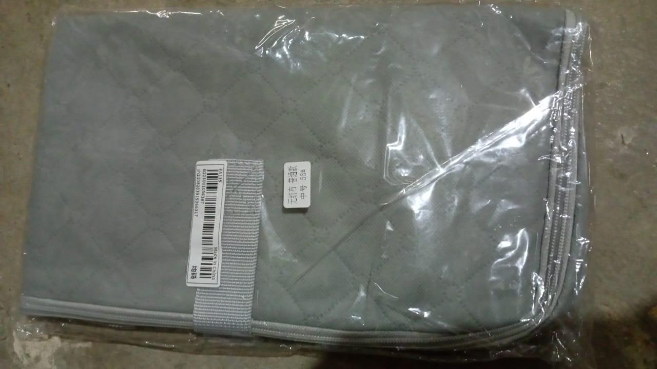 Multi-Purpose Large Capacity Bag with Zip Closure (55×35 CM / 1 Pc) Mihikart