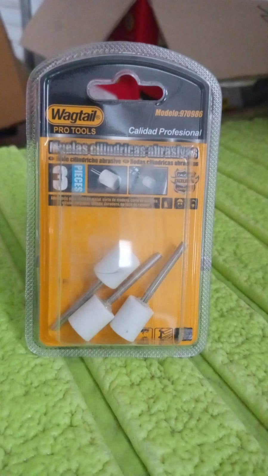 Wool Felt Polishing Buffing Wheels, Wool Felt Mounted Polishing Bits (3 Pcs Set) - mihikart.com Home Improvement