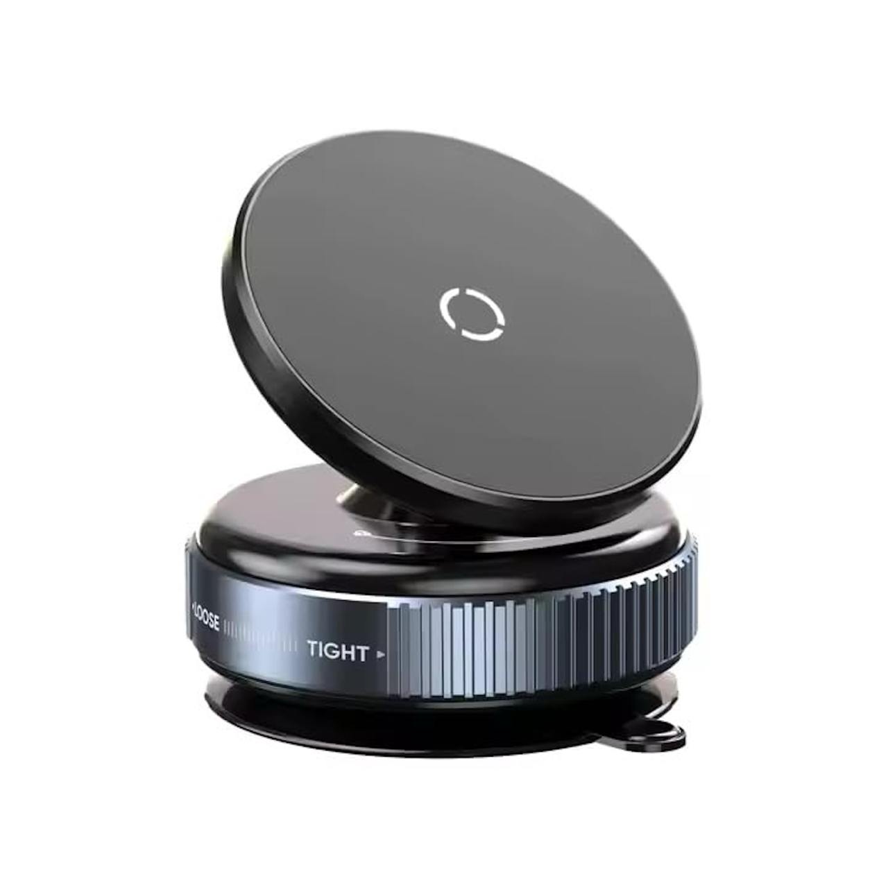 360° Adjustable Vacuum Magnetic Phone Holder Stand – Foldable Suction Car Mount for Dashboard, Windshield & Wall | Retractable Magnetic Bracket for iPhone, Samsung, Android Smartphones ✅Trusted Seller