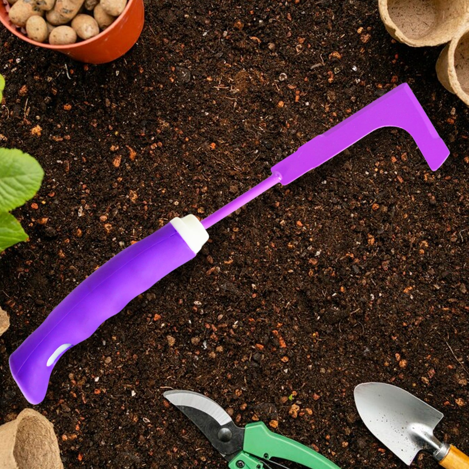 Heavy Duty Garden Tools, Gardening Tools Kit for Home Garden, Indoor and Outdoor Gardening for Plants, Agriculture, and Soil Tools (1 Pc)  (5 Different Types Tool) - mihikart.com Garden & Outdoors