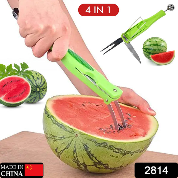 Stainless steel fruit scooper