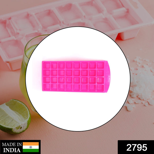 Ice cube tray with 32 compartments