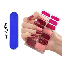 Dual-texture nail file