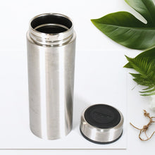 Close-up of 350ml Thermosteel water bottle, hot and cold use