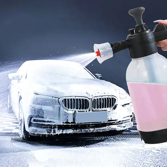 Pressure Sprayer 2 Litres Garden Sprayer Hand Pump Sprayer Foam Sprayer Watering Bottle for Indoor Plants Cleaning Outdoor Garden (2 Ltr.) Mihikart