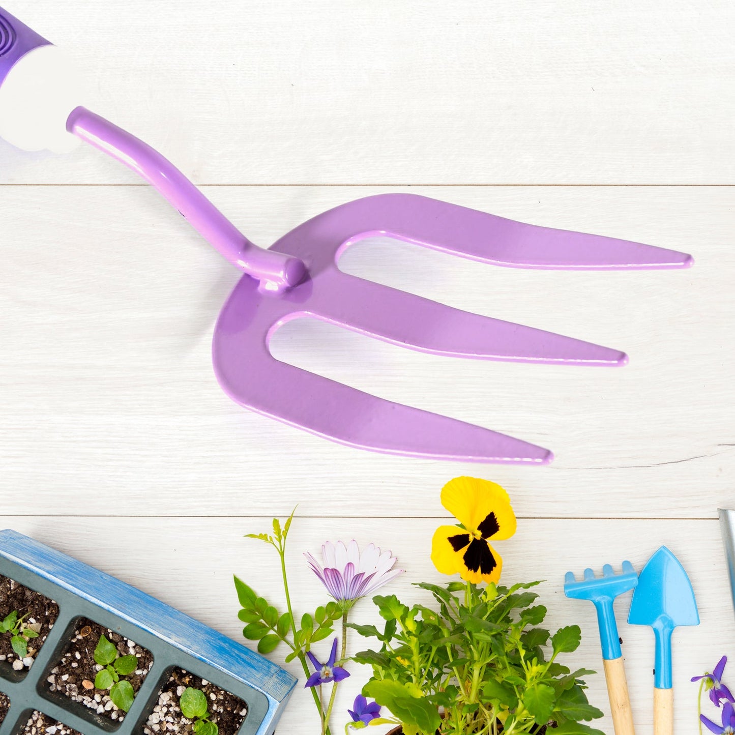 Heavy Duty Garden Tools, Gardening Tools Kit for Home Garden, Indoor and Outdoor Gardening for Plants, Agriculture, and Soil Tools (1 Pc)  (5 Different Types Tool) - mihikart.com Garden & Outdoors