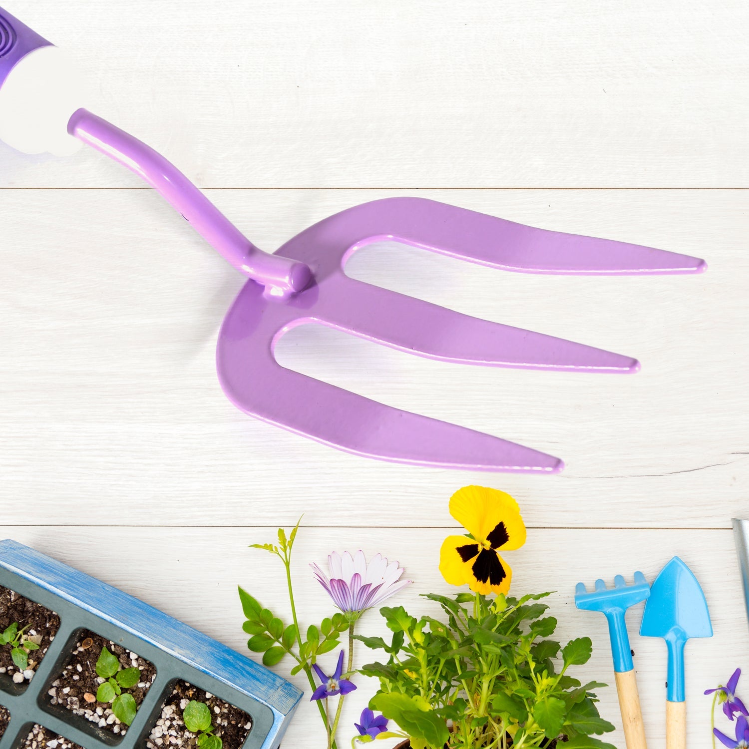 Heavy Duty Garden Tools, Gardening Tools Kit for Home Garden, Indoor and Outdoor Gardening for Plants, Agriculture, and Soil Tools (1 Pc)  (5 Different Types Tool) - mihikart.com Garden & Outdoors
