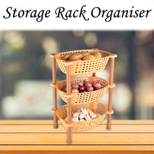 Multi-purpose plastic storage rack for various items