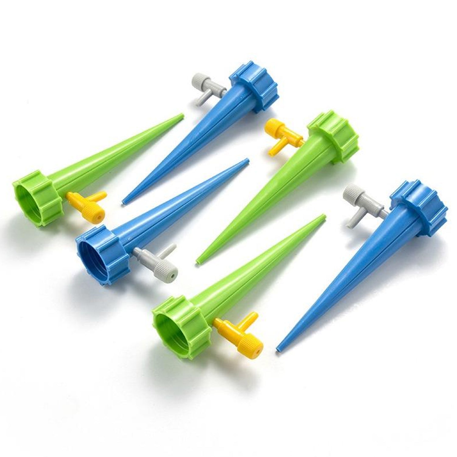 Plant Watering Spikes self Watering Spikes Water dripper for Plants, Adjustable Plant Watering Devices with Slow Release Control Valve Switch Mihikart