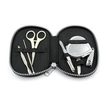 Manicure kit with stainless steel nail clippers