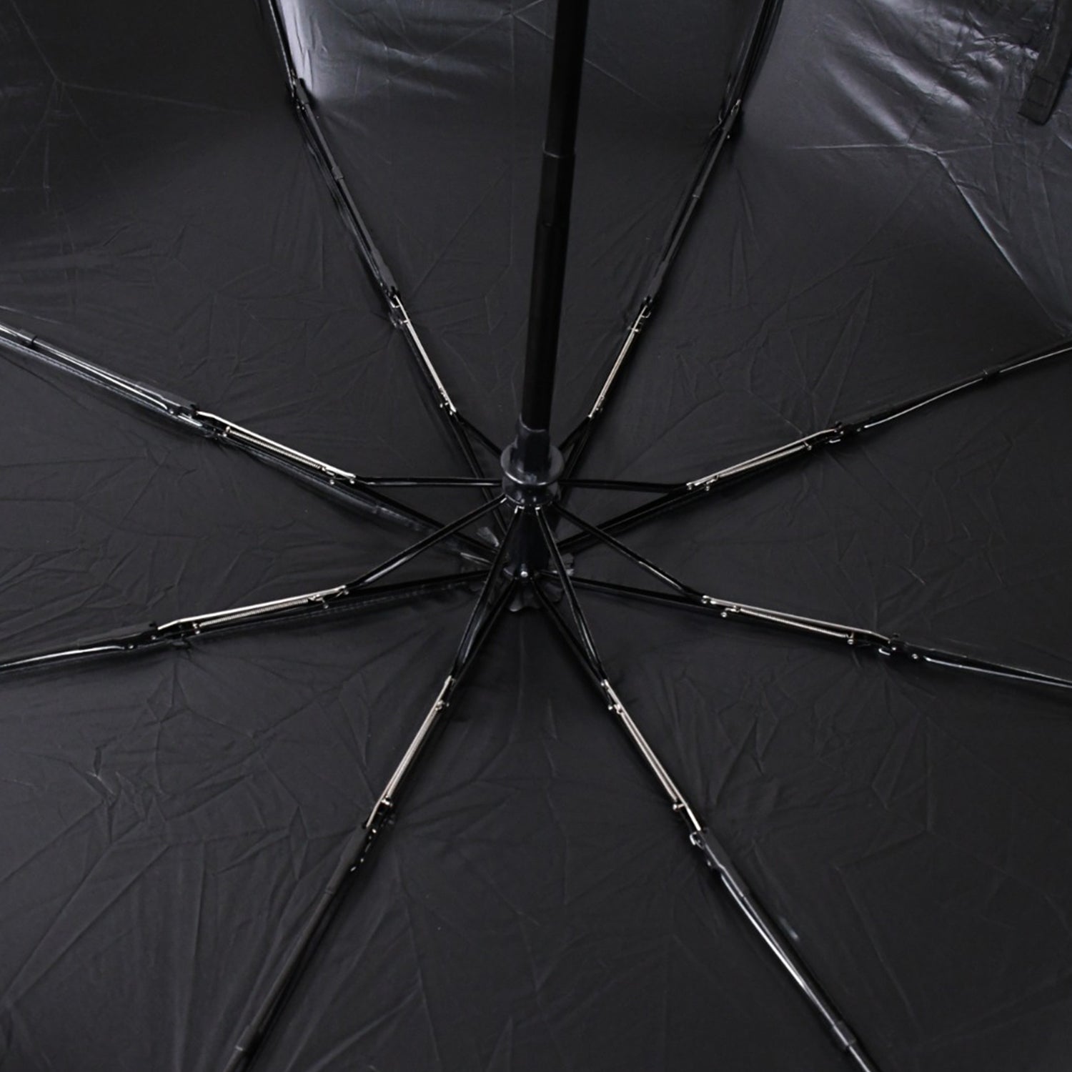 2 Fold Manual Open Umbrella| Windproof, Sunproof & Rainproof with Sturdy Steel Shaft & Wrist Straps | Easy to Hold & Carry | Umbrella for Women, Men & Kids - mihikart.com Health & Personal Care