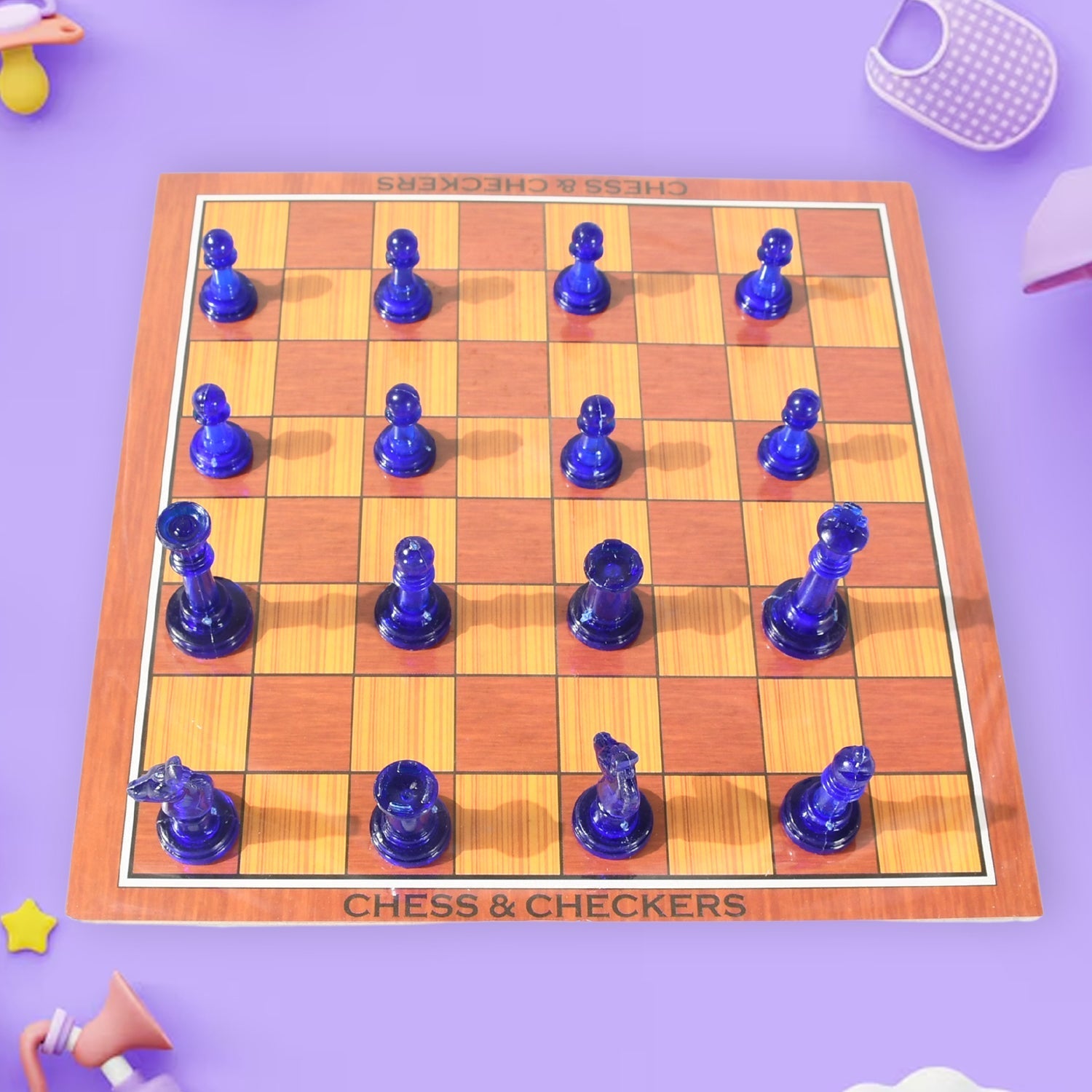 13 in 1 Family Board Game Chess, Snakes & Ladders, Ludo, Tic-Tac-Toe, Checkers, Travel Bingo, Football, Space Venture, Steeplechase Set for Kids Mihikart