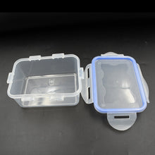 Air-tight food storage containers for dry goods.