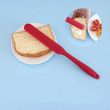 Dough Scraper Silicone Cake Spatula Non-Stick Butter Scraper Cake Mixer Ice Cream Scraper Kitchen Pastry Baking Supplies Spatula Silicone (6 Pcs Set / 25 CM)