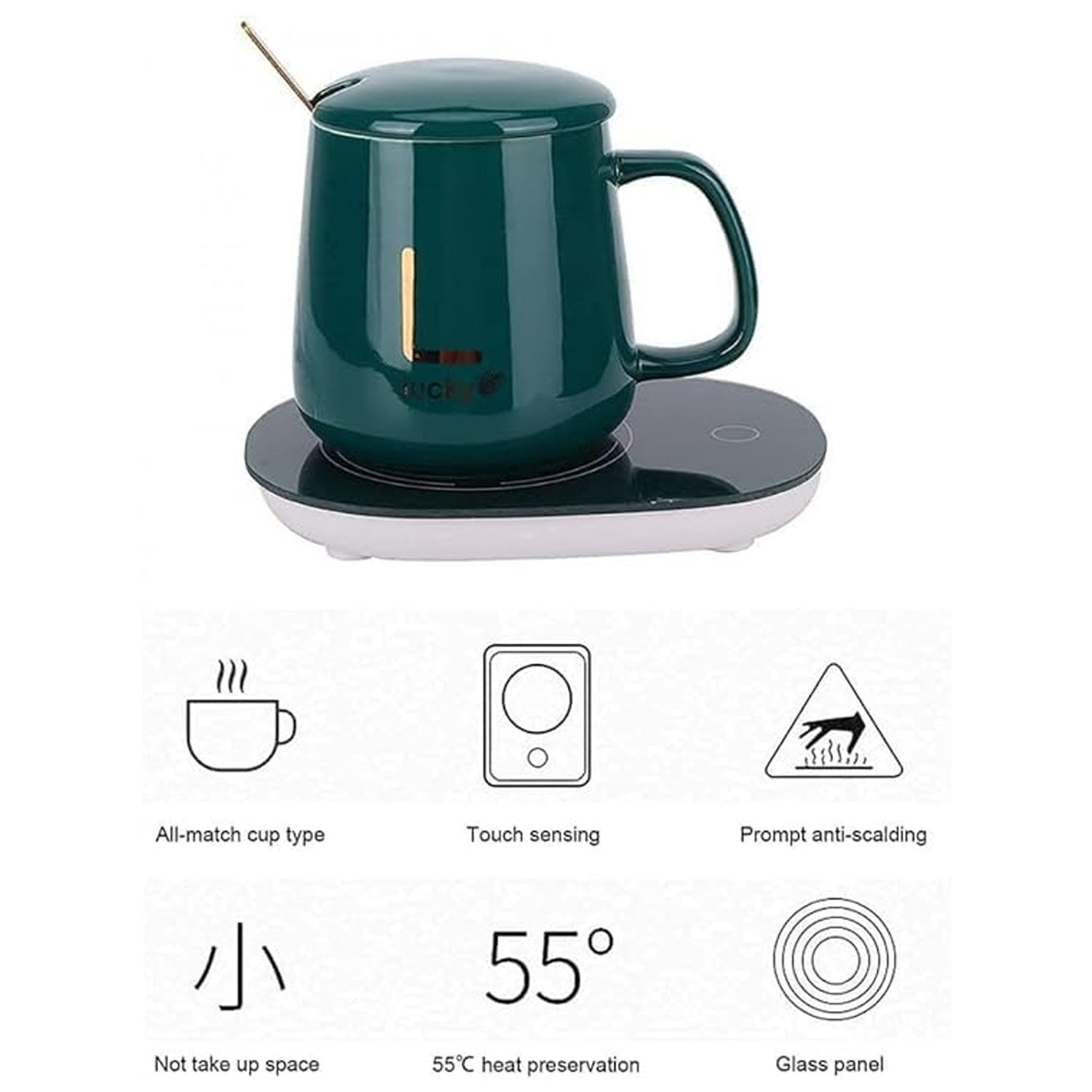 USB Coffee Mug Heater – Electric Cup Warmer (1 Set) Mihikart