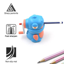 Sharpener with tray for kids' return gifts