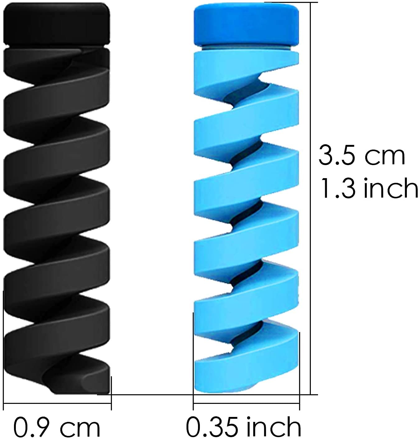 6029 Spiral Charger Spring Cable Protector Data Cable Saver 