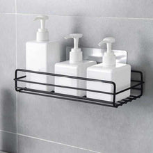 Wall mount metal rack for bathroom and kitchen