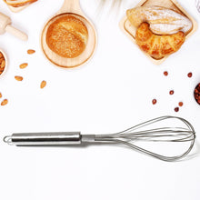 Kitchen Whisk, Stainless Steel Kitchen Tool Non-Scratch Best Stainless Steel Whisk for Perfect Metal Hand Whisk for Cooking Soup Whisking Spatula Tool Is a Great Kitchen Accessory or Gift (1 Pc / 29cm)