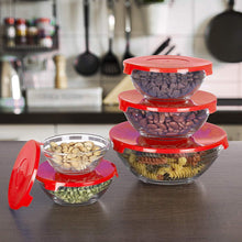 Multi-Purpose Glass Bowl Set for Storage and Mixing