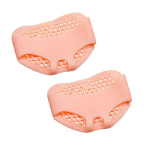 Protective silicone covers for toes to enhance comfort and prevent irritation.