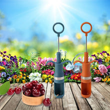 Efficient cherry pitter kitchen tool for fast fruit stone removal.