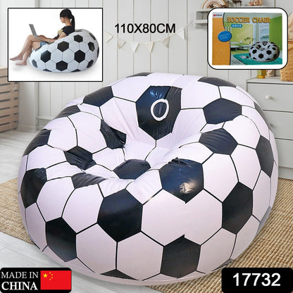 Foldable Sofa, Cartoon Style Inflatable Folding Chair, Ball Chair, Inflatable Sofa for Adults, Kids size (110cm x 80cm) Mihikart