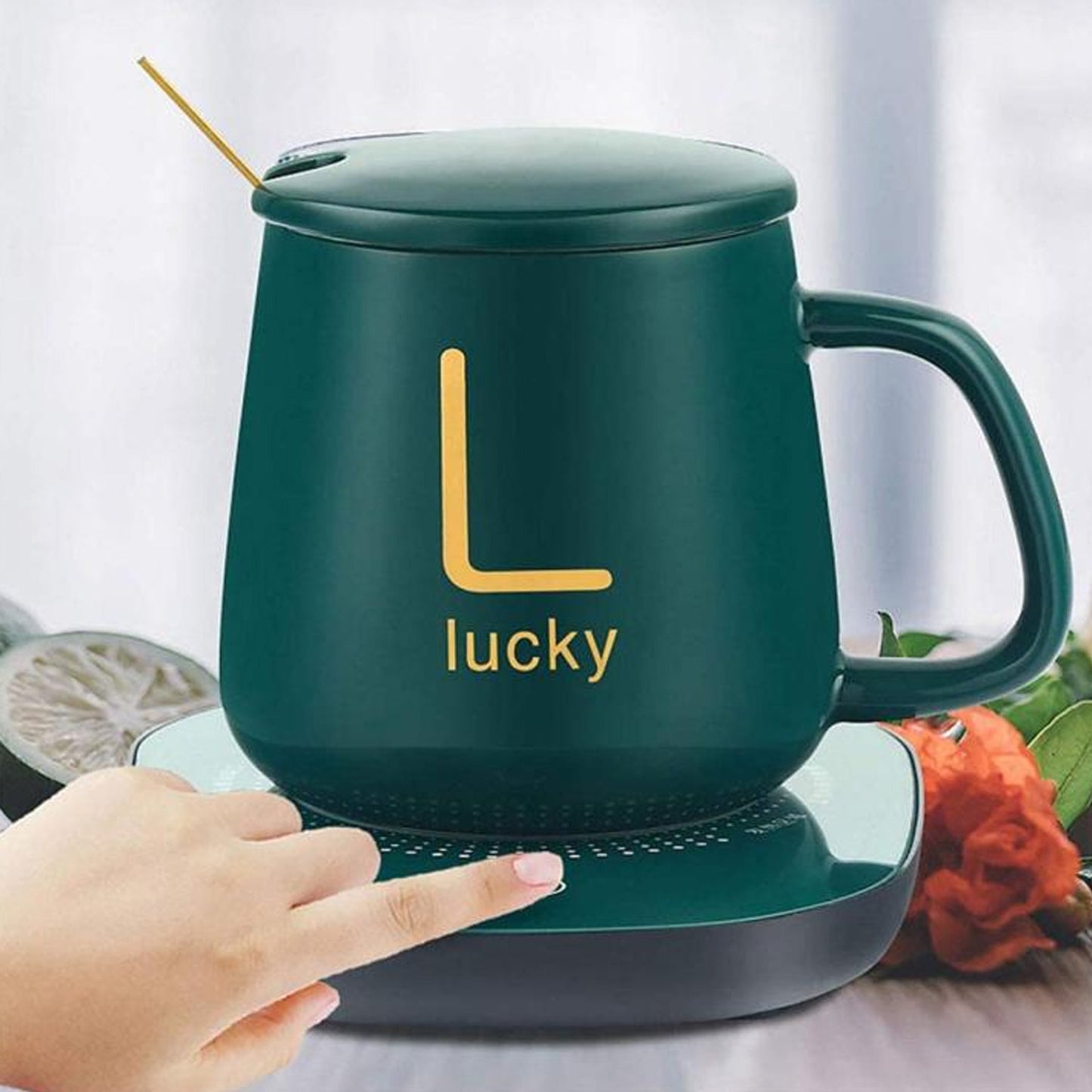 USB Coffee Mug Heater – Electric Cup Warmer (1 Set) Mihikart
