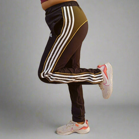 Premium Cotton-Blend Track Pants with Side Stripes and Piping – Perfect for Running, Jogging & Casual Wear Mihikart