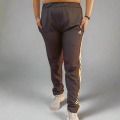Premium Cotton-Blend Track Pants with Side Stripes and Piping – Perfect for Running, Jogging & Casual Wear Mihikart